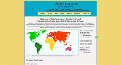 Desktop Screenshot of ihatetaxis.com