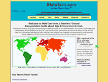 Tablet Screenshot of ihatetaxis.com